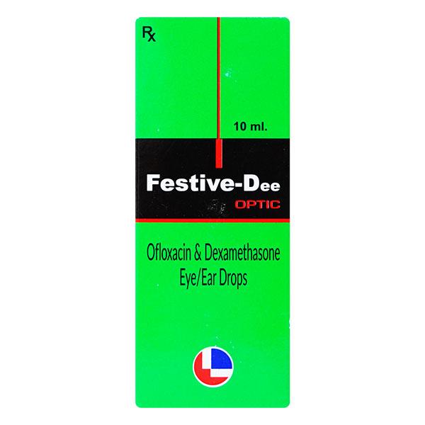 FESTIVE DEE OPTIC Eye/Ear Drops 10ml