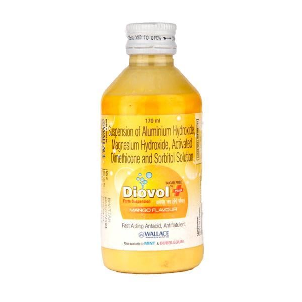 Diovol Plus Forte Mango Flavour Suspension 170ml