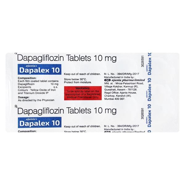 DAPALEX 10 Tablet 10's