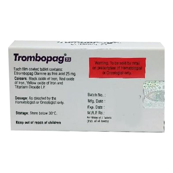 TROMBOPAG 25 Tablet 7's