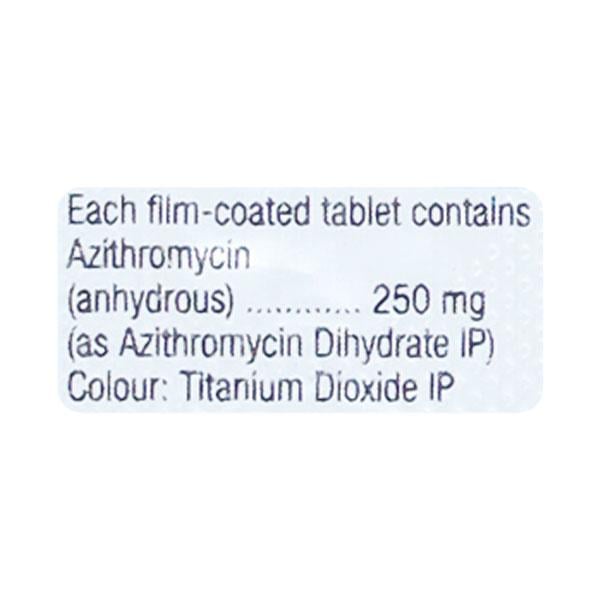 Azee 250mg Tablet 10'S