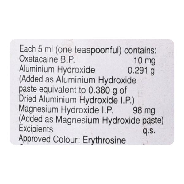 Mucaine American Ice Cream Soda Flavour Sugar Free Gel 120ml