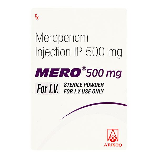 Mero 500mg Injection 1's