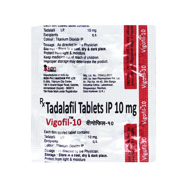 VIGOFIL 10 Tablet 4's