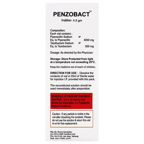PENZOBACT Injection 4.5gm