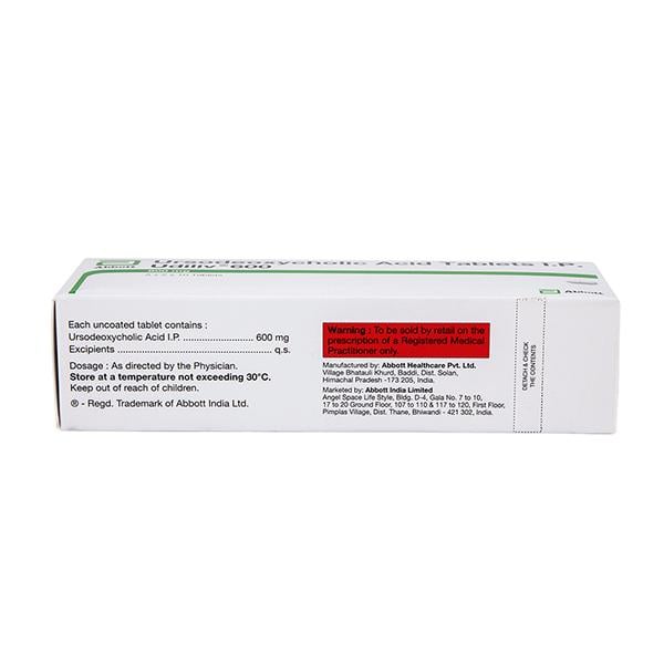 Udiliv 600mg Tablet 10'S