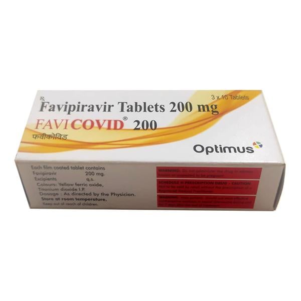 FAVICOVID 200 Tablet 10's