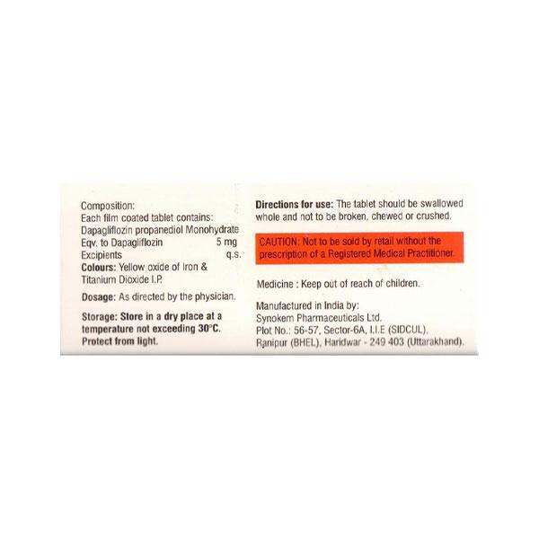 DAPNAT 5 Tablet 10's