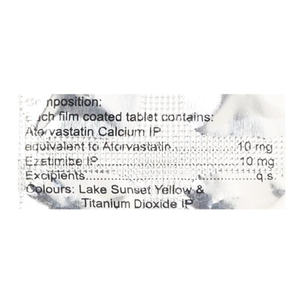 Atorsave EZ 10mg Tablet 10'S