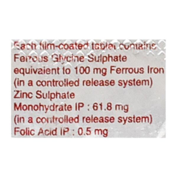 Fecontin Z Tablet 10'S