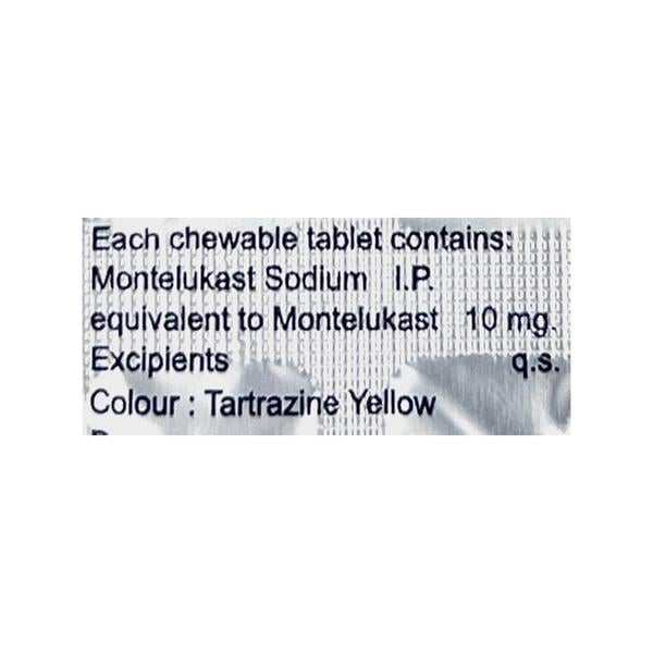Asthamon 10mg Tablet 10'S