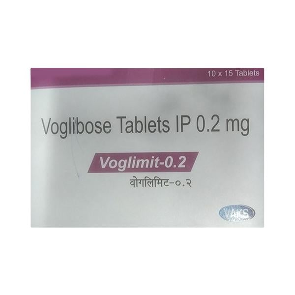 VOGLIMIT 0.2 Tablet 15's