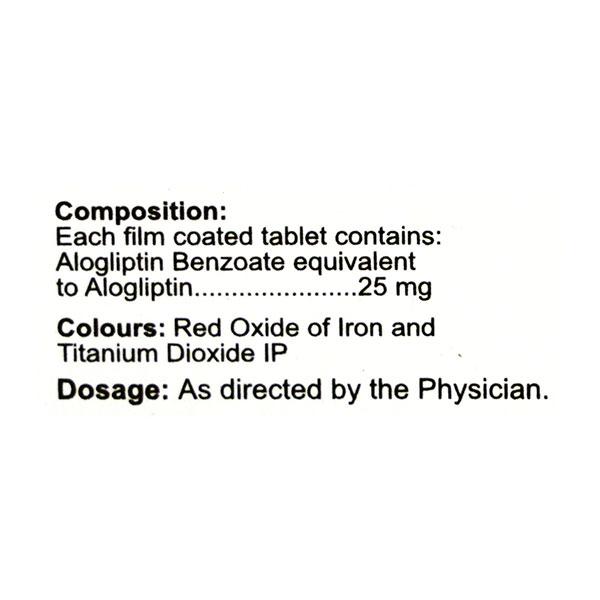ALOJA 25mg Tablet 10's
