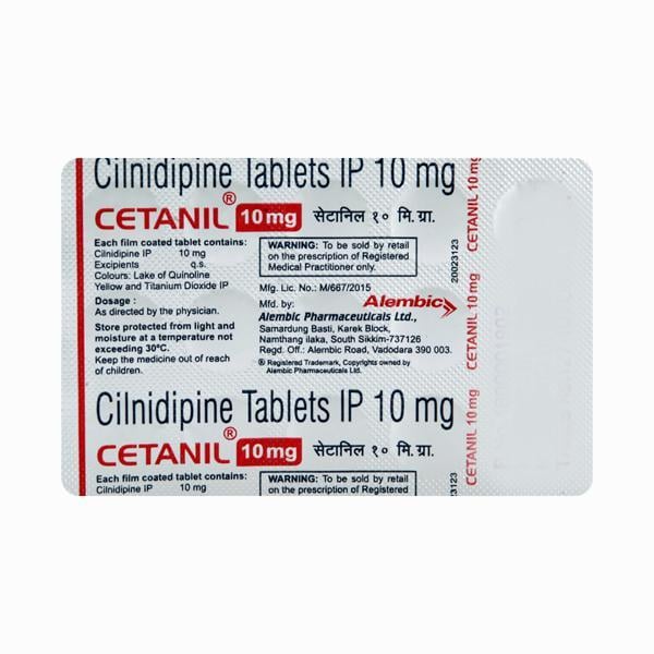 Cetanil 10mg Tablet 15'S