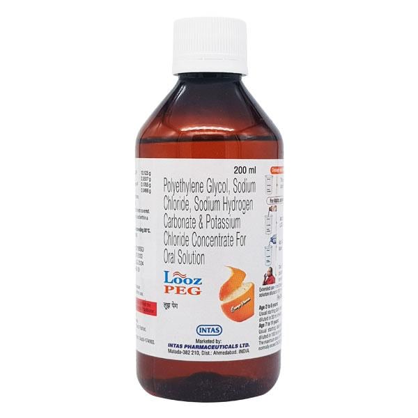 Looz Peg Orange Flavour Oral Solution 200ml