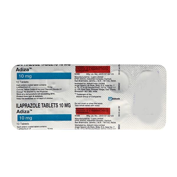 Adiza 10mg Tablet 10'S