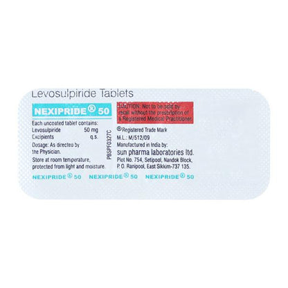Nexipride 50mg Tablet 10'S
