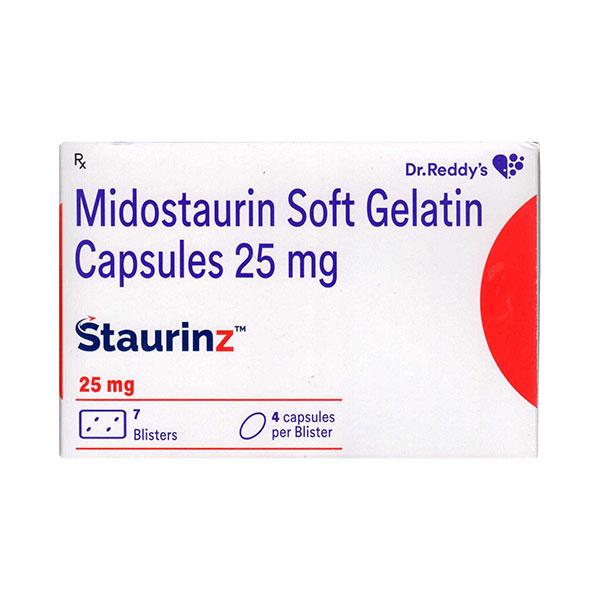 STAURINZ 25mg Soft Gelatin Capsule 28's