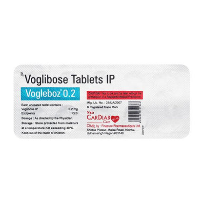 VOGLEBOZ 0.2 Tablet 10's