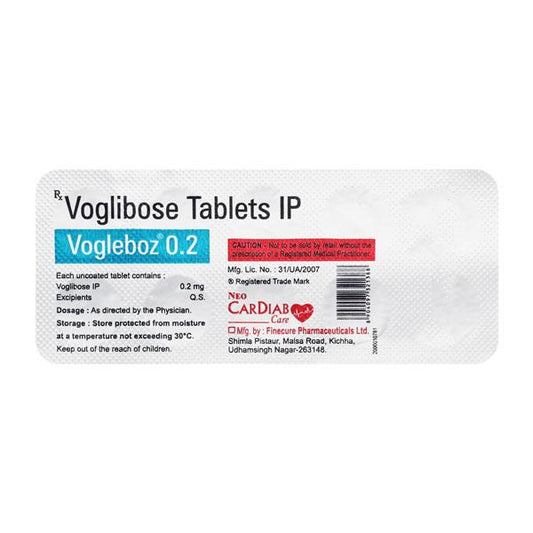 VOGLEBOZ 0.2 Tablet 10's