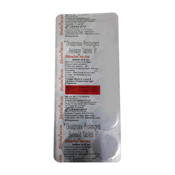 DIVALEX OD 250 Tablet 10's