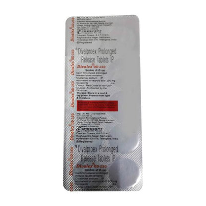 DIVALEX OD 250 Tablet 10's