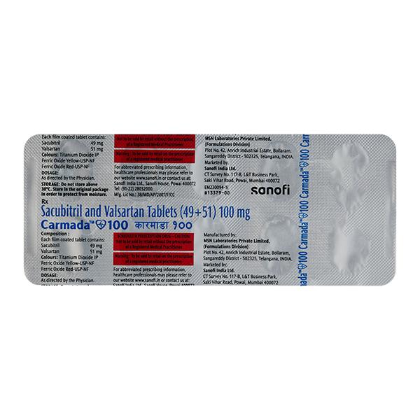 CARMADA 100 Tablet 10's