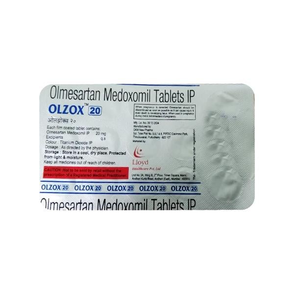 OLZOX 20 Tablet 15's