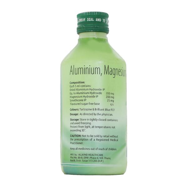 DYNACID SUGAR FREE SAUNF FLAVOUR Oral Suspension 170ml