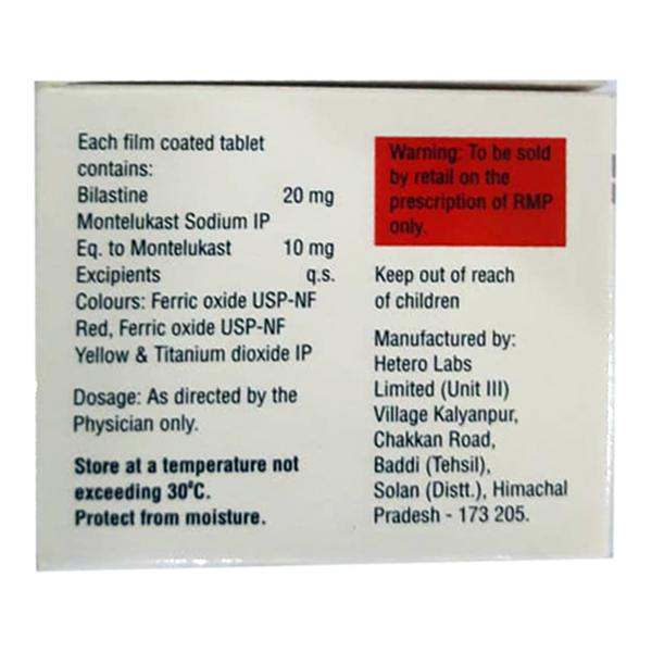 BILAGRA M Tablet 10's