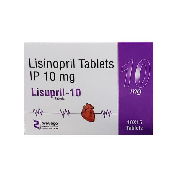 LISUPRIL 10 Tablet 15's