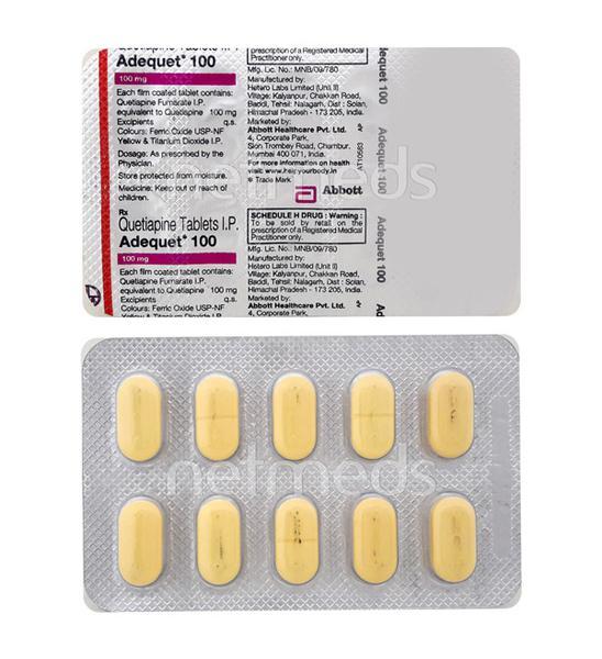 Adequet 100mg Tablet 10'S