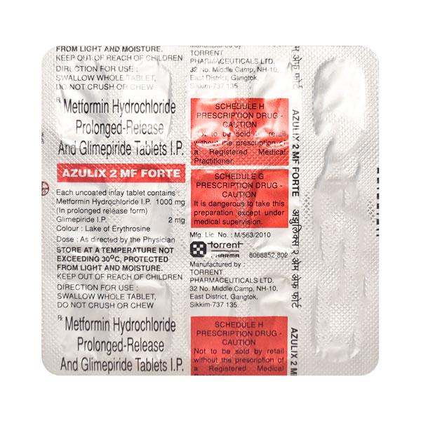 Azulix MF Forte 2mg Tablet 15'S