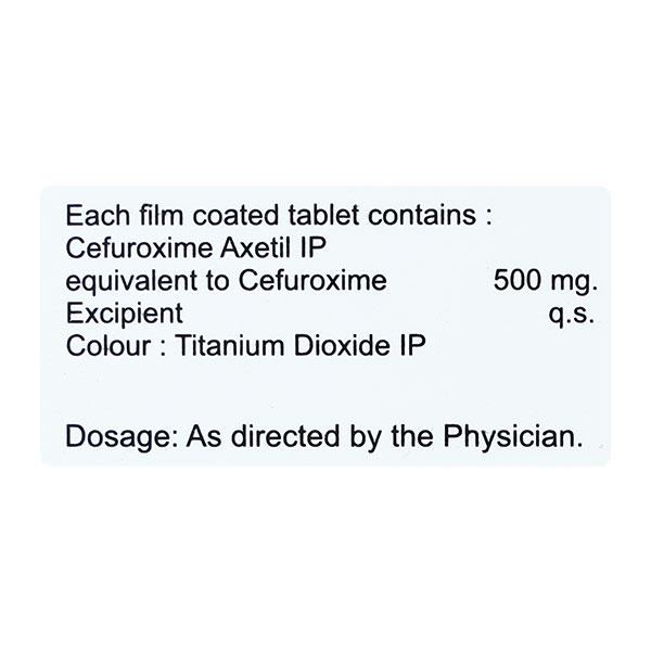 FOLECEF 500 Tablet 6's