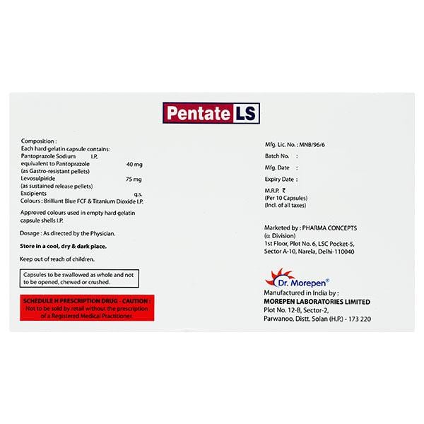 PENTATE LS Capsule 10's