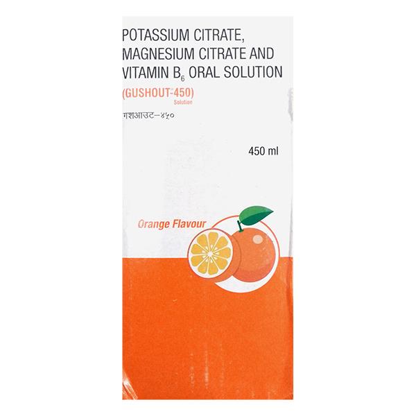 GUSHOUT 450 ORANGE FLAVOUR Solution 450ml