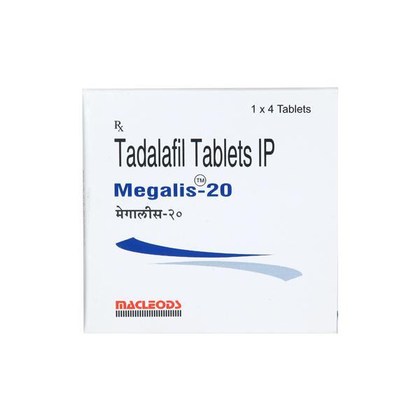 Megalis 20mg Tablet 4'S