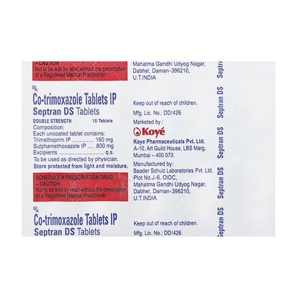 SEPTRAN DS TABLET 10'S