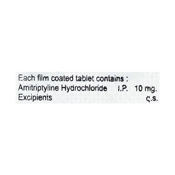 Amitrip 10mg Tablet 10'S