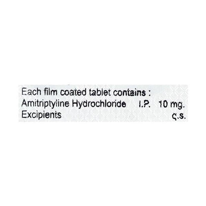 Amitrip 10mg Tablet 10'S