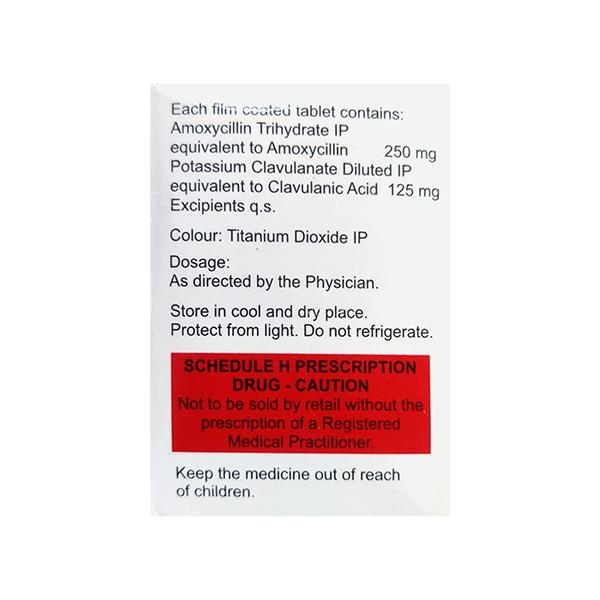 Acuclav 375mg Tablet 10'S