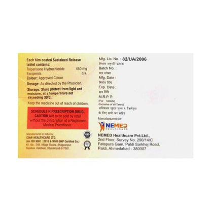 3 FLAM T 450 Tablet 6's - Global Surgicals