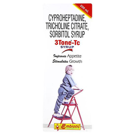 3 TONE TC Syrup 200ml - Global Surgicals