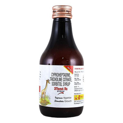 3 TONE TC Syrup 200ml - Global Surgicals