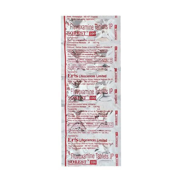 Sorest 100mg Tablet 10'S