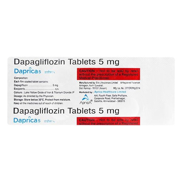 DAPRICA 5 Tablet 10's