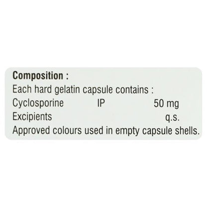 CYCLOPYURIN 50 Capsule 10's