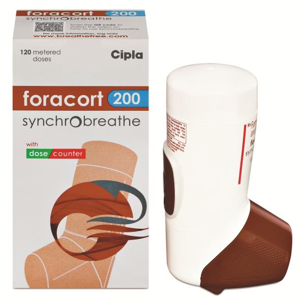 FORACORT 200 SYNCHROBREATHE Inhaler 120md