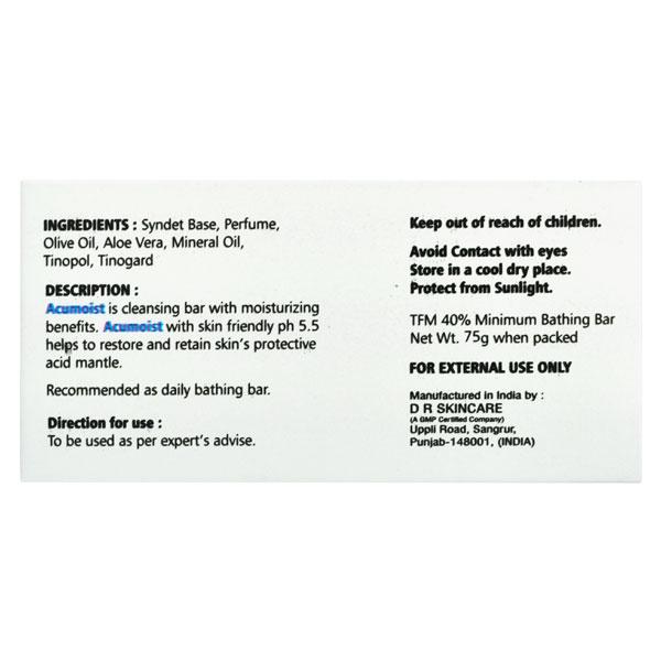 ACUMOIST Syndet Bar 75gm