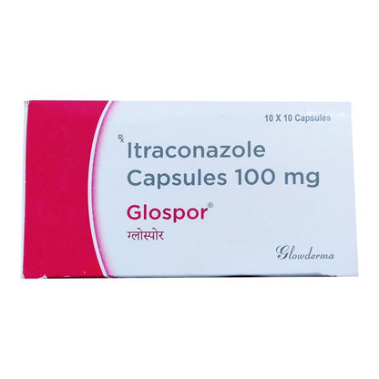 GLOSPOR 100 Capsule 10's